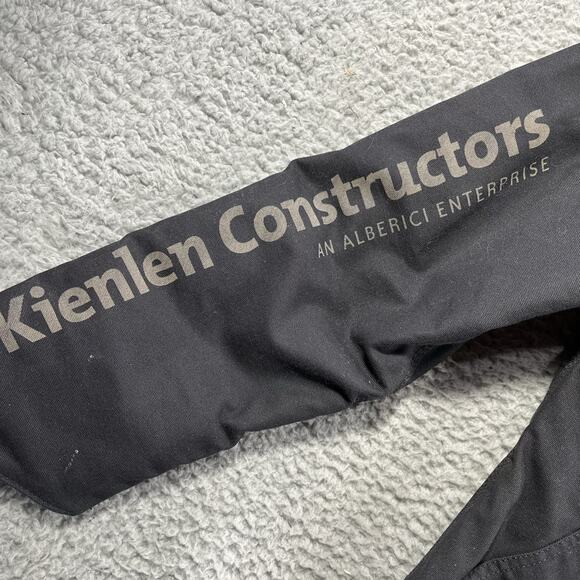 Carhartt Full Swing Zip Hooded Jacket Women Small 4/6 Black Company Logo Duck - Picture 4 of 11